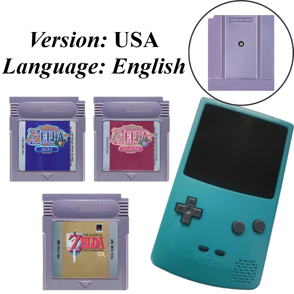Musical Instrument Zelda - Tarjeta de Juego GBC 2026, The
