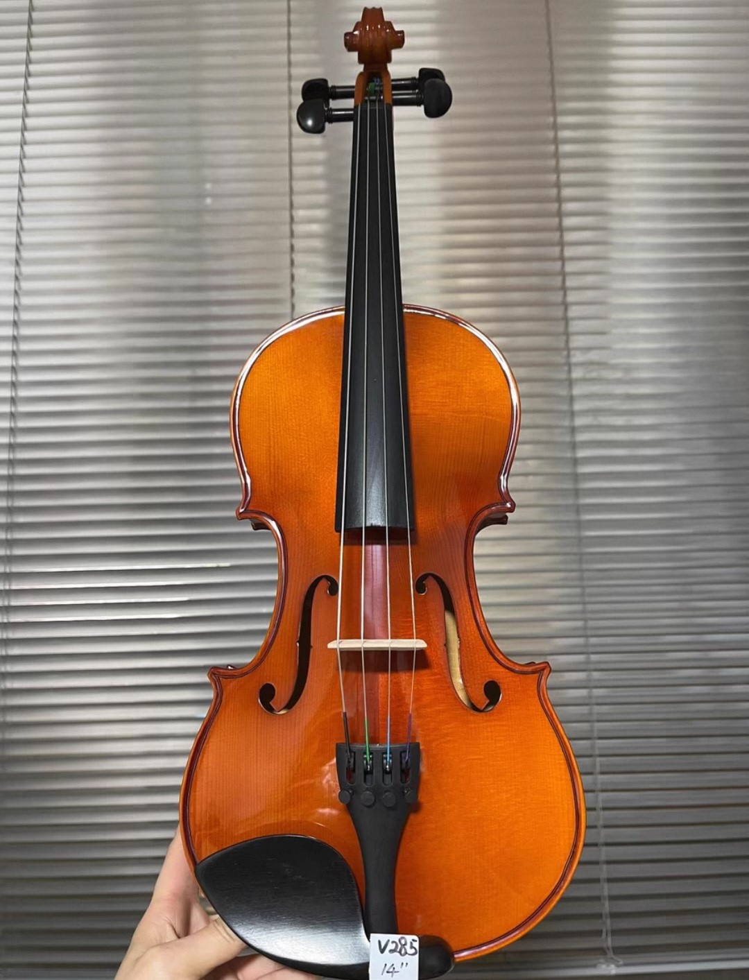 Musical Instrument Viola - Viola de madera maciza de 14
