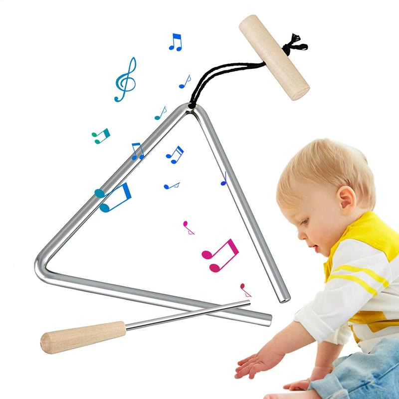 Musical Instrument Triangle - Instrumento triangular musical, instrumento manual de