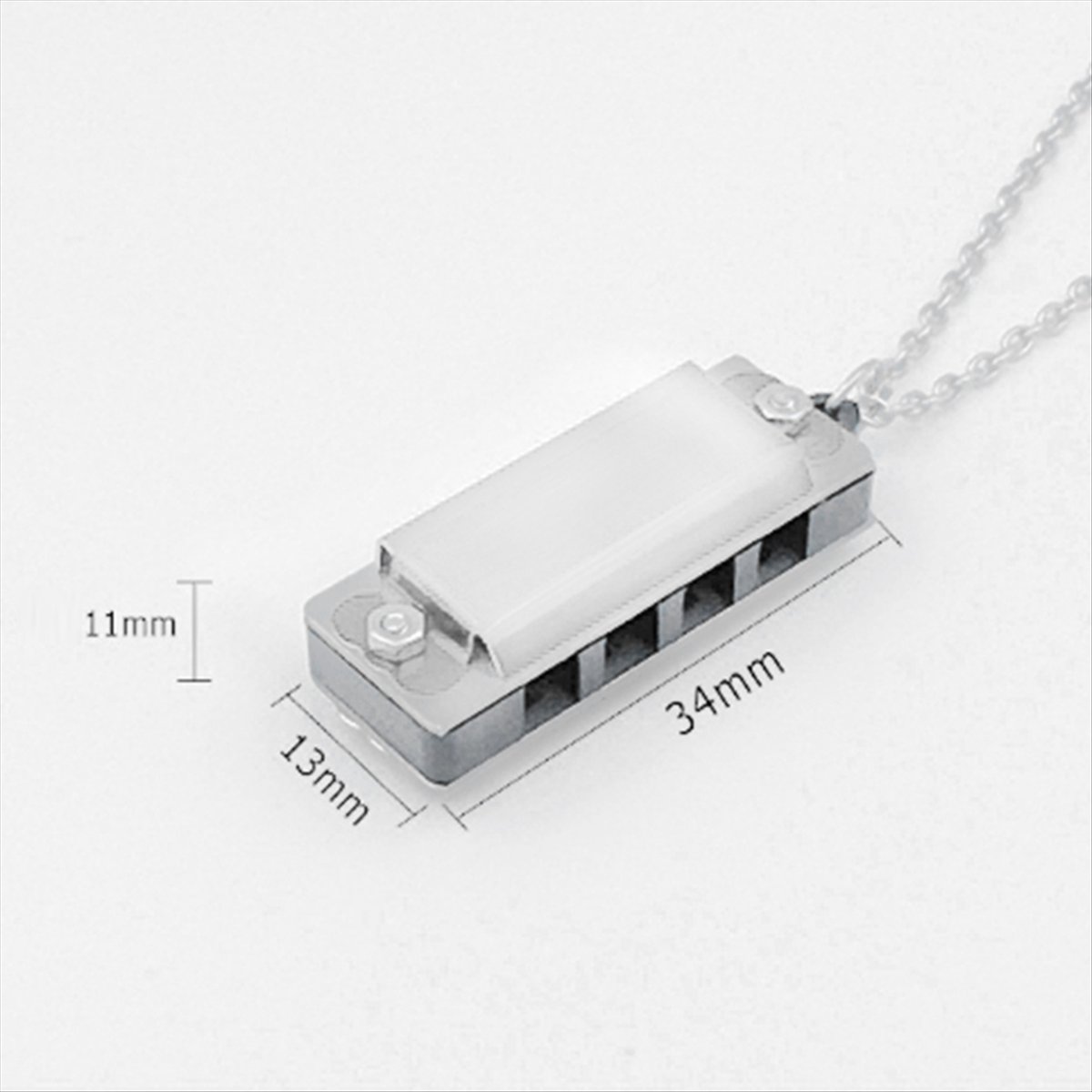Musical Instrument Sounds - Mini Armónica ABXY con Collar, 4
