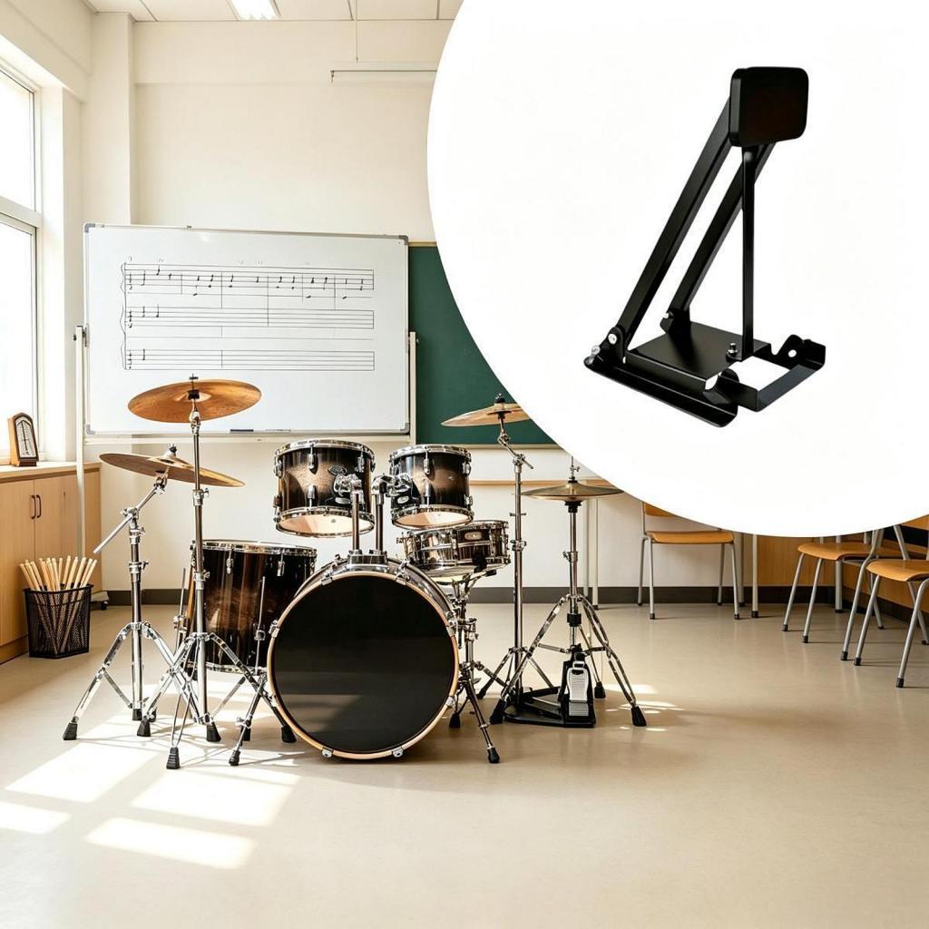 Musical Instrument Drum - Pedal de Práctica Compacto para Bombo