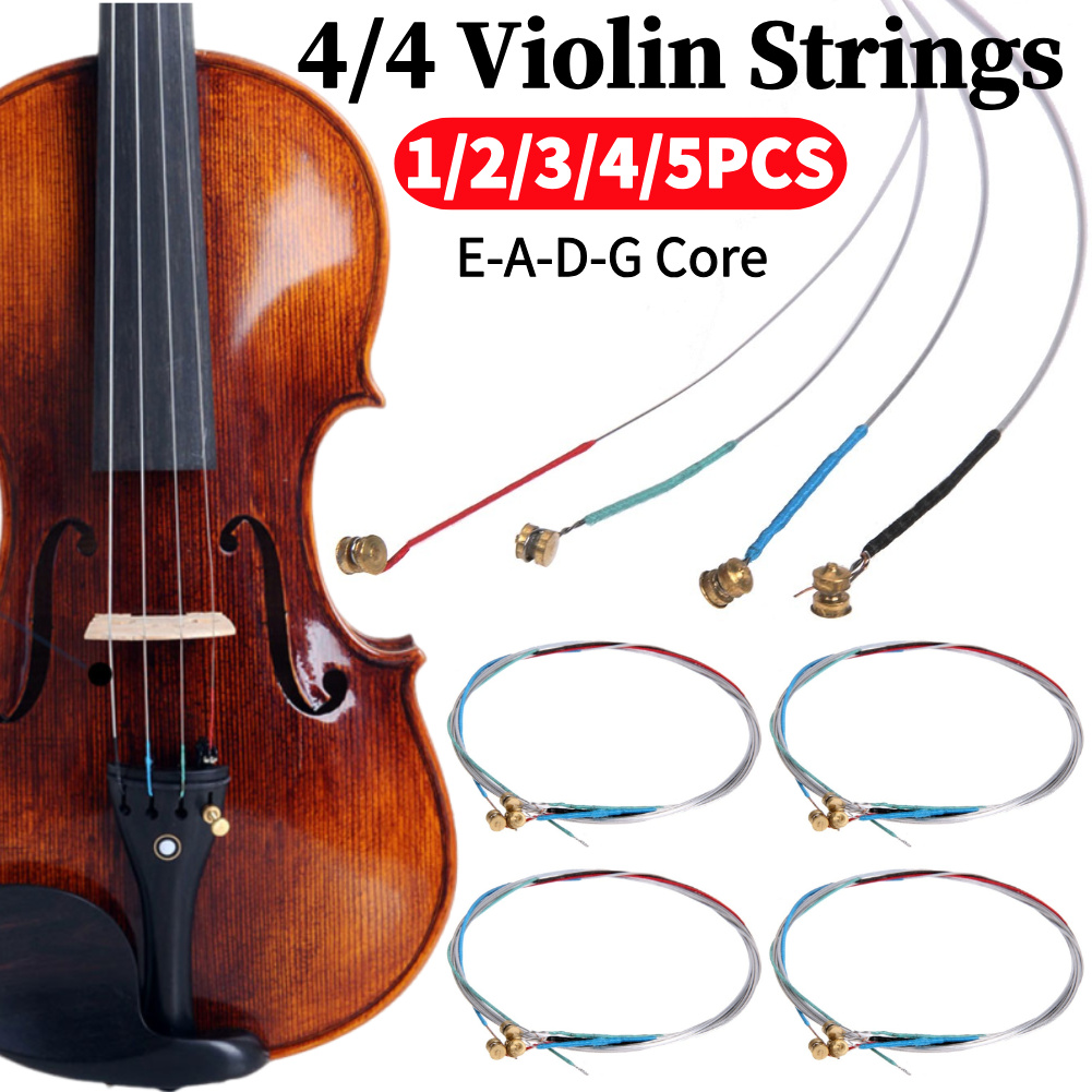 Musical Instrument Names - Cuerdas de violín 4/4, cuerda de