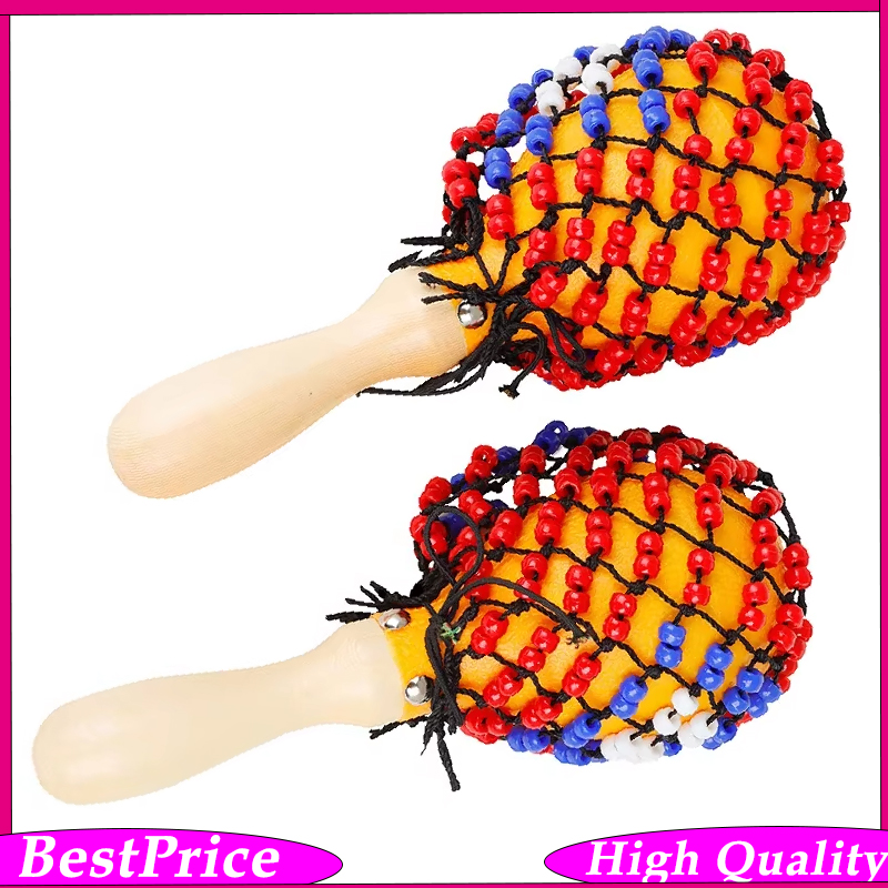 Musical Instrument Net - 1 Par de Maracas de Madera