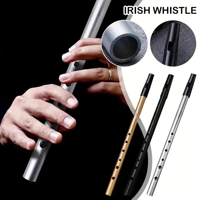 Penny Whistle D - Miwayer-silbato irlandés auténtico, flauta C/D, llave
