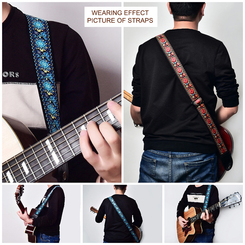 Correa de guitarra con estampa - Musical Instrument Sounds reseña y precio