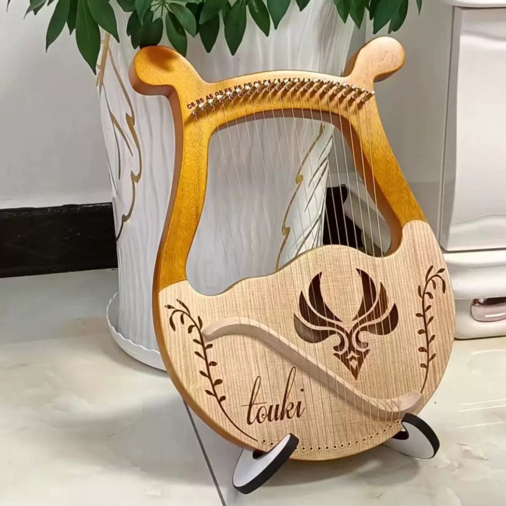 Arpa Lírica de Madera Maciza V - Musical Instrument Lyre reseña y precio