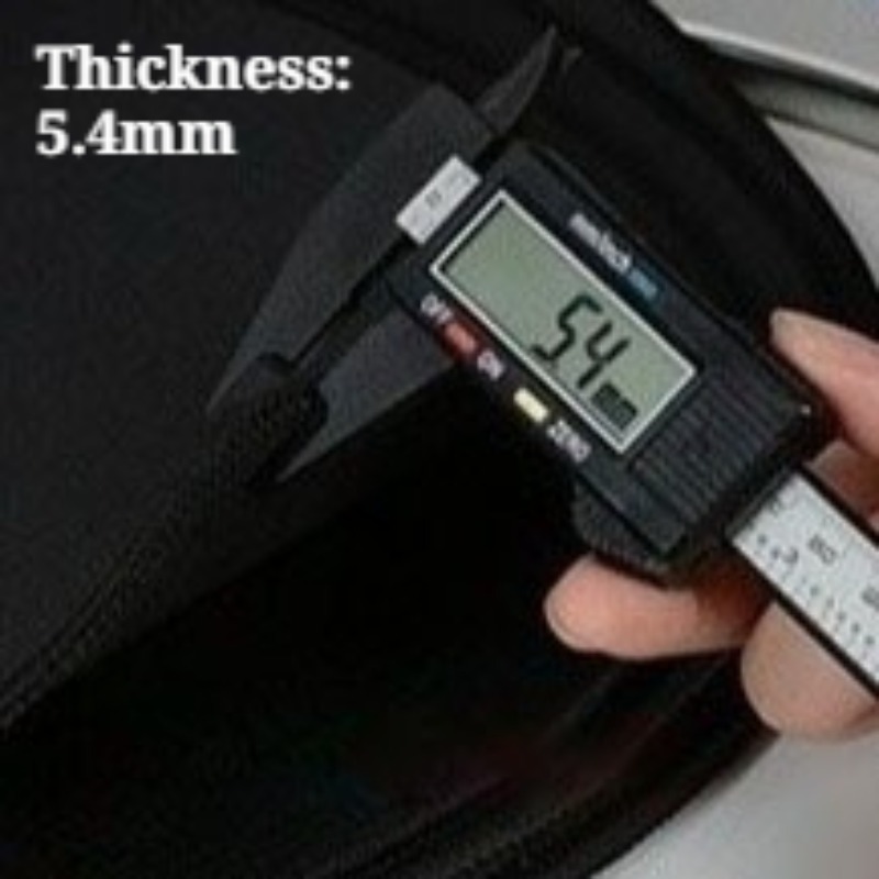 Almohadilla de tela circular d - Musical Instrument Drum reseña y precio
