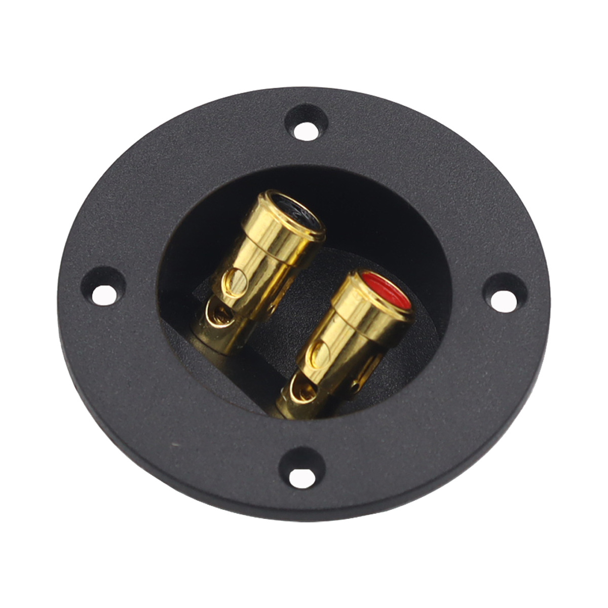 Orificio del cable del altavoz - Musical Instrument Triangle reseña y precio