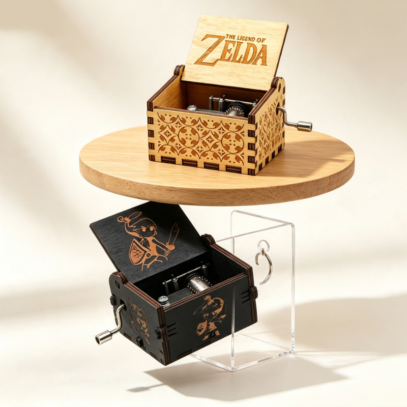 Nueva Caja Musical de Madera C - Musical Instrument Zelda reseña y precio