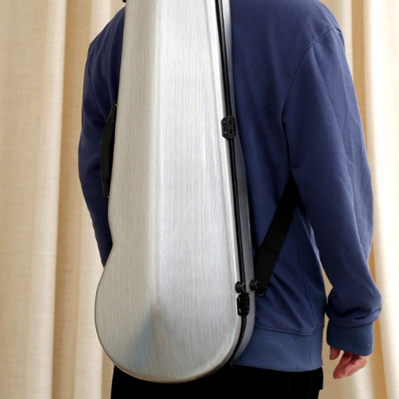 Estuche de violín de fibra de  - Musical Instrument Sounds reseña y precio