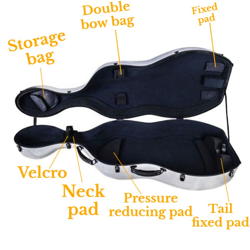 Estuche para violonchelo de fi - Musical Instrument Sounds reseña y precio