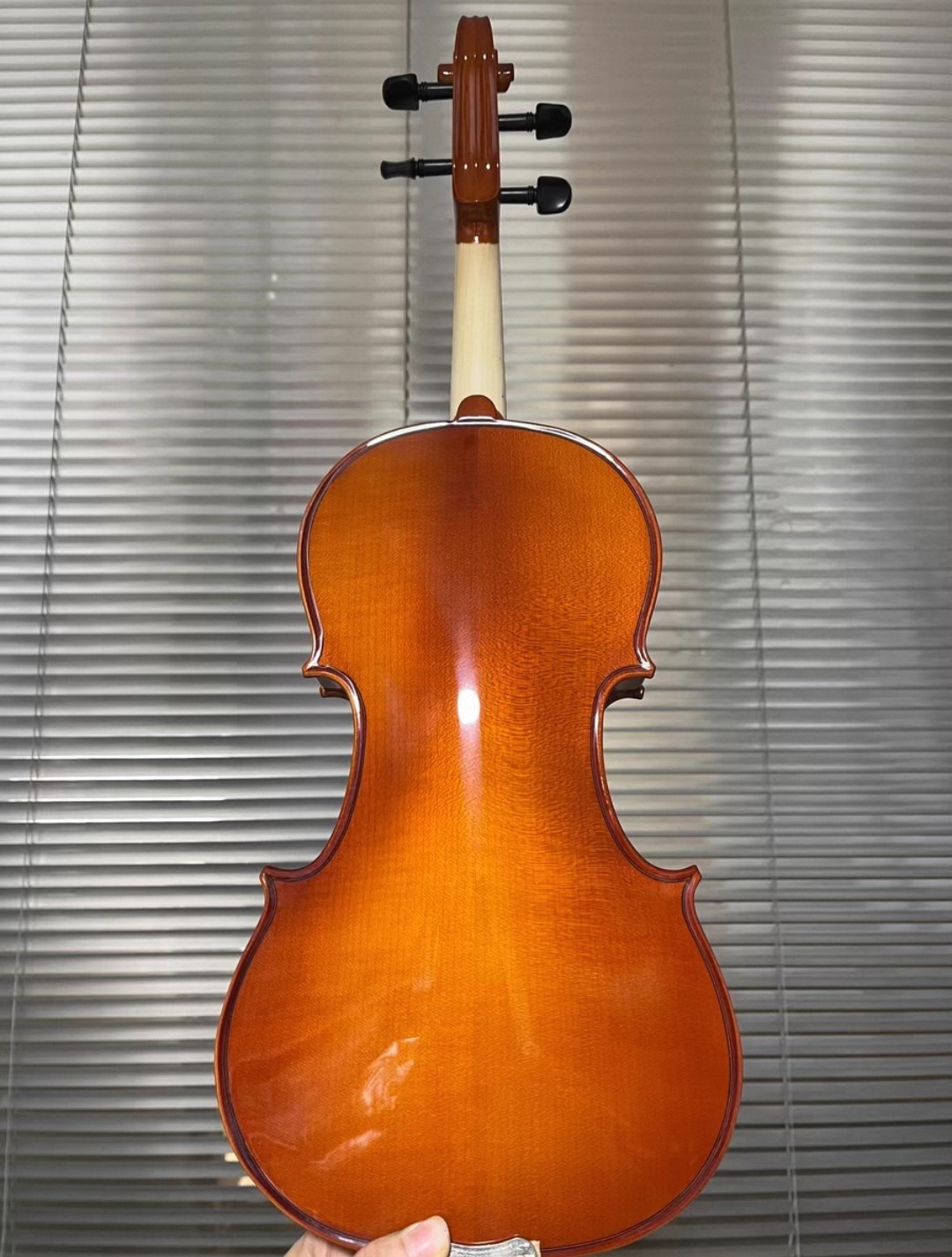 Viola de madera maciza de 14