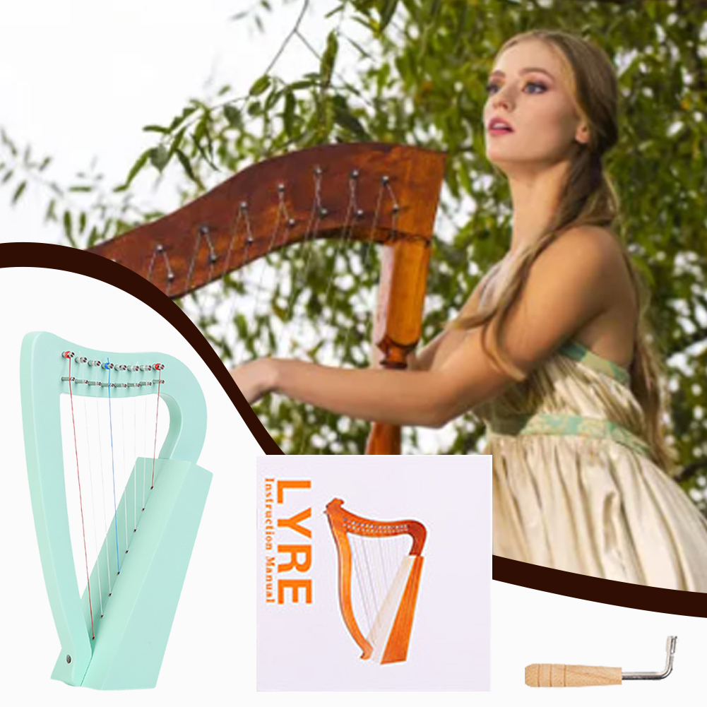 Arpa Lírica de 8 Cuerdas, Mini - Musical Instrument Lyre reseña y precio