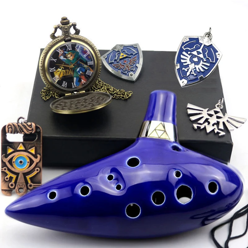 Ocarina cerámica leyenda de 12 - Musical Instrument Zelda reseña y precio