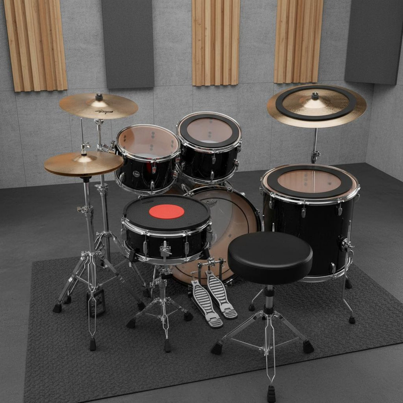Silenciadores de Tambor y Plat - Musical Instrument Drum reseña y precio