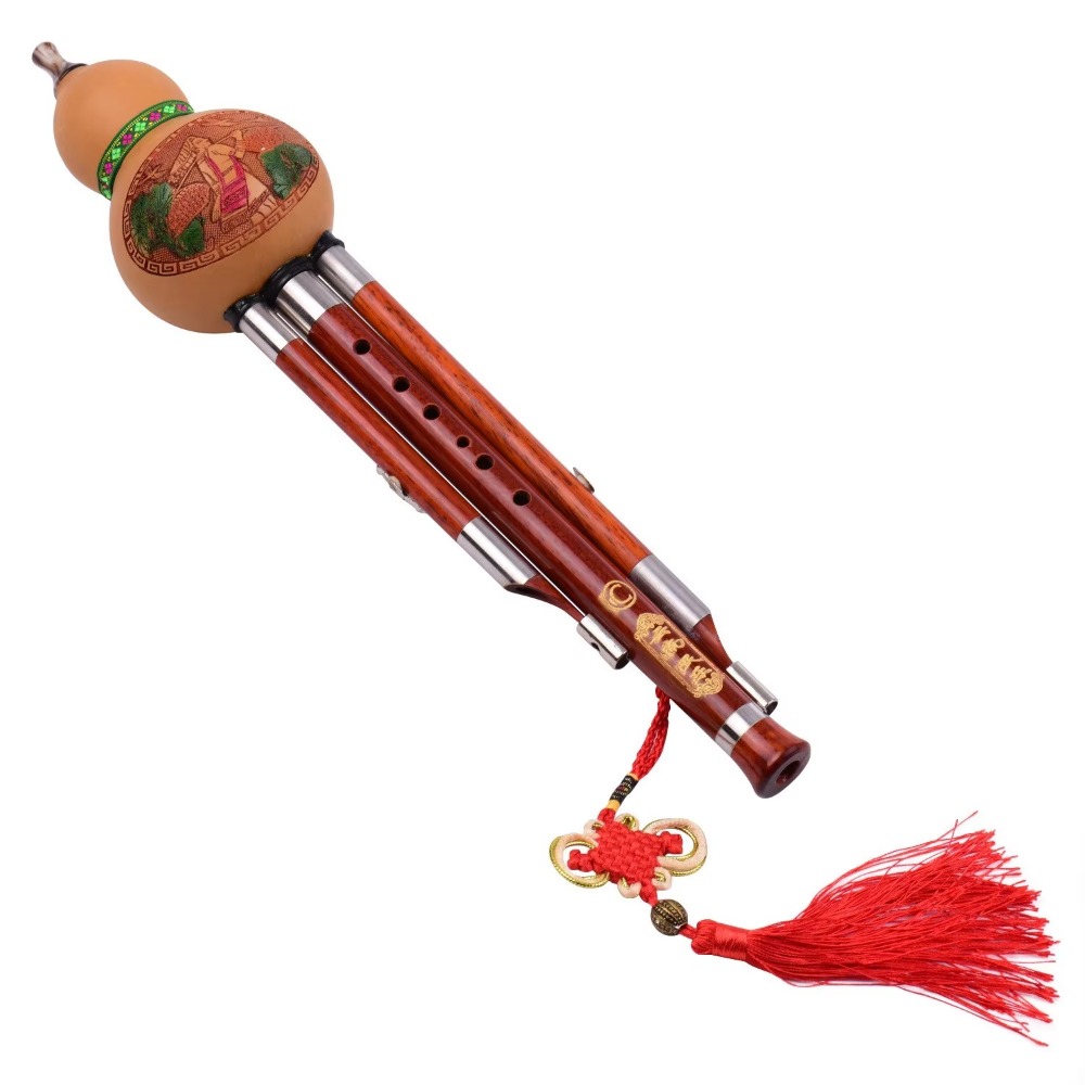 Flauta de calabaza Hulusi de 3 - Musical Instrument Of reseña y precio