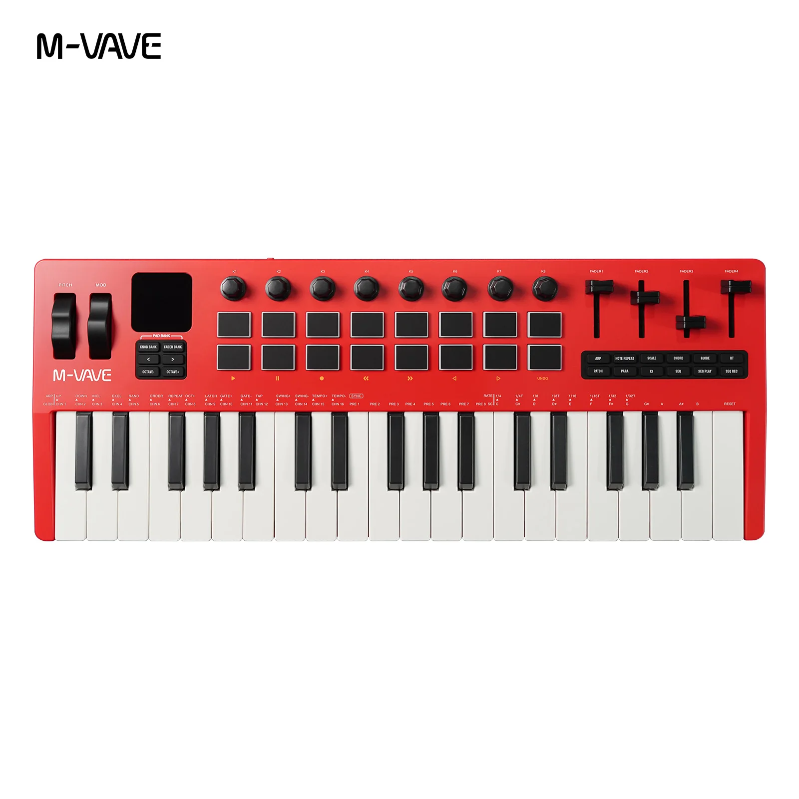 M-VAVE SMK-37 Pro controlador  - Musical Instruments Names reseña y precio