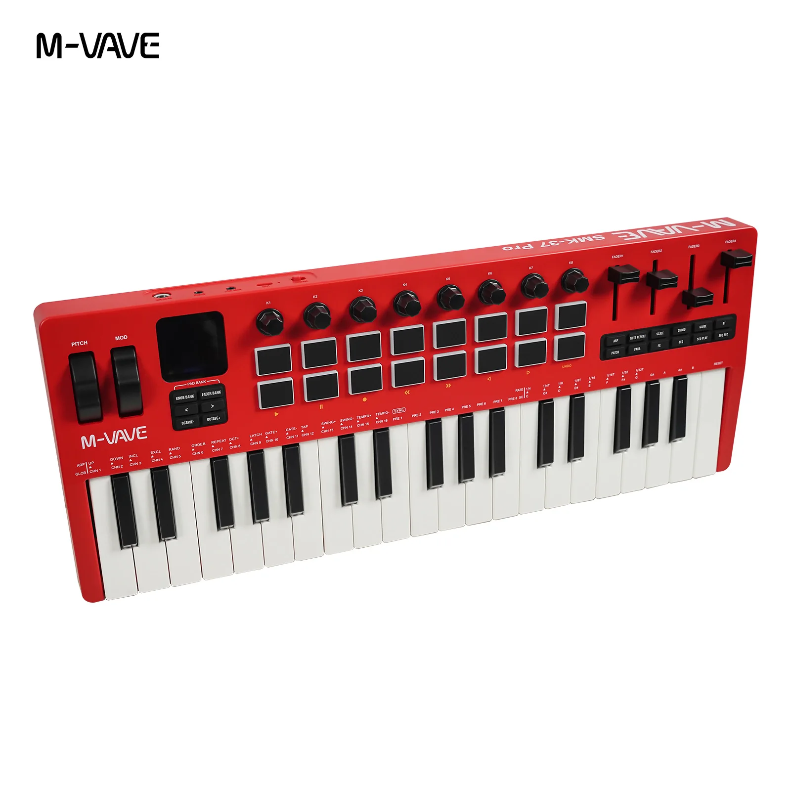 M-VAVE SMK-37 Pro controlador  - Musical Instruments Names reseña y precio