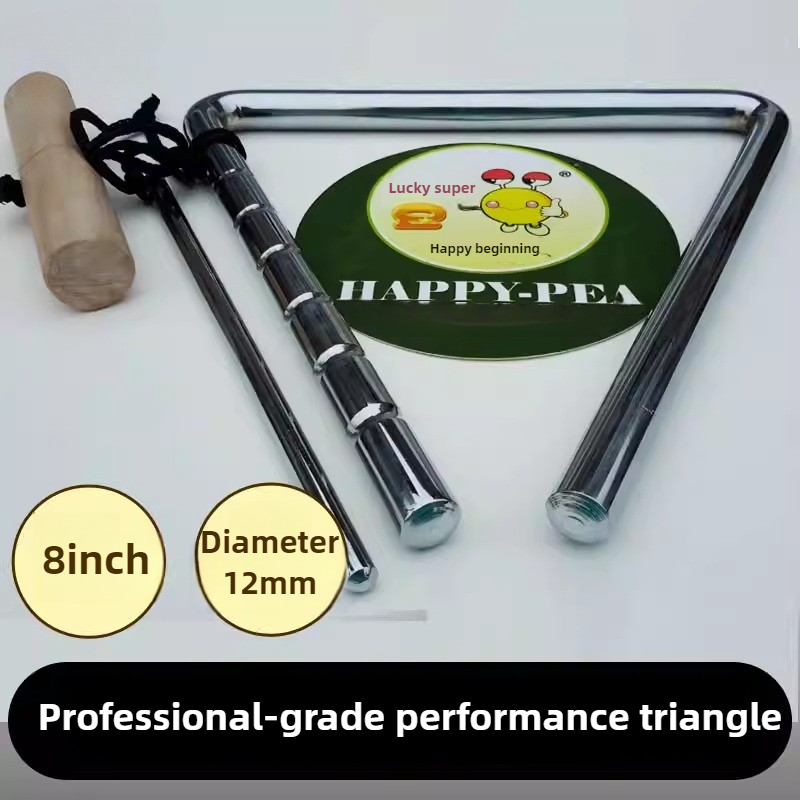 Triángulo profesional de 8 pul - Musical Instrument Triangle reseña y precio