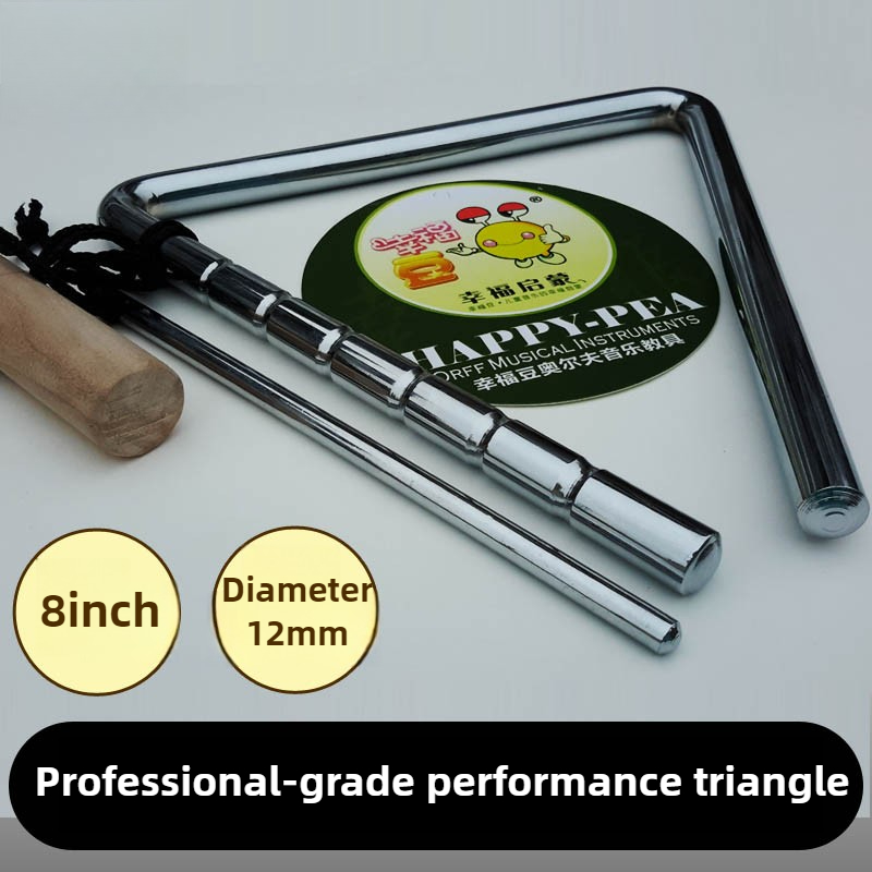 Triángulo profesional de 8 pul - Musical Instrument Triangle reseña y precio