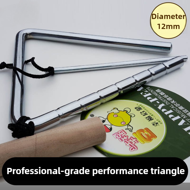 Triángulo profesional de 8 pul - Musical Instrument Triangle reseña y precio