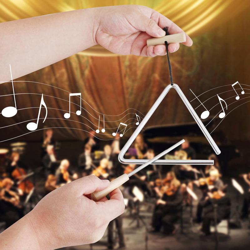 Instrumento triangular musical - Musical Instrument Triangle reseña y precio