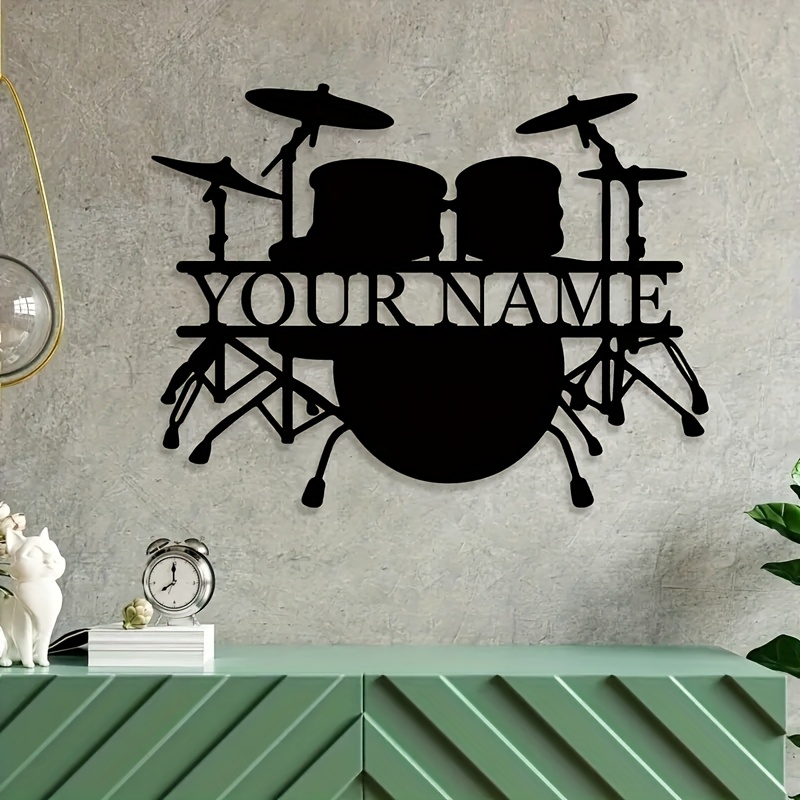 Letrero de Metal Personalizado - Musical Instrument With Name reseña y precio