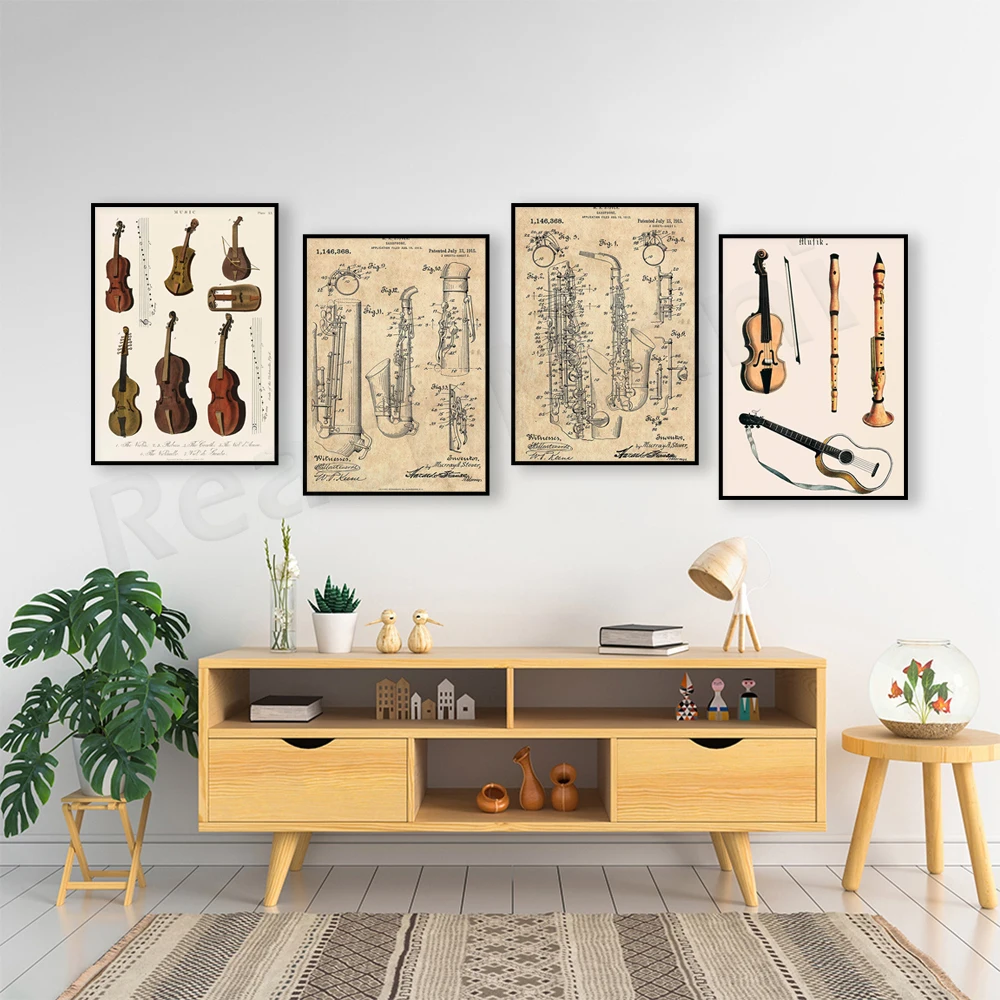Impresión musical, violín vint - Musical Instrument Viola reseña y precio