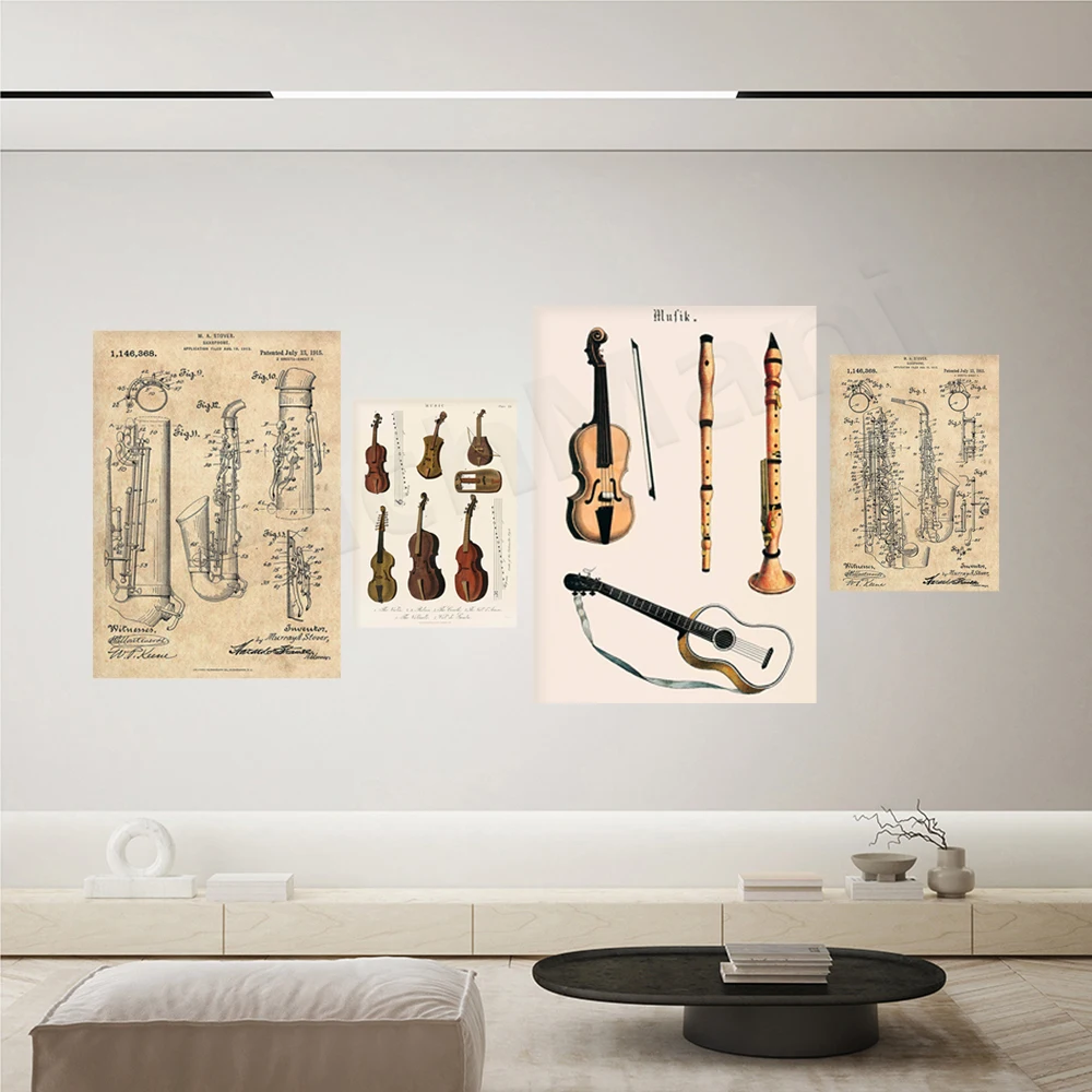 Impresión musical, violín vint - Musical Instrument Viola reseña y precio