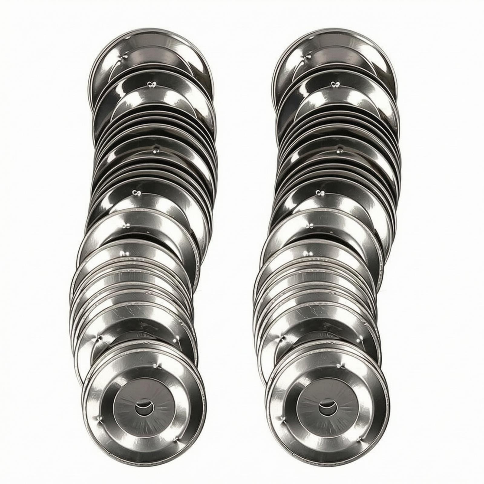 50 Campanas de Acero Redondas  - Musical Instrument Repair reseña y precio