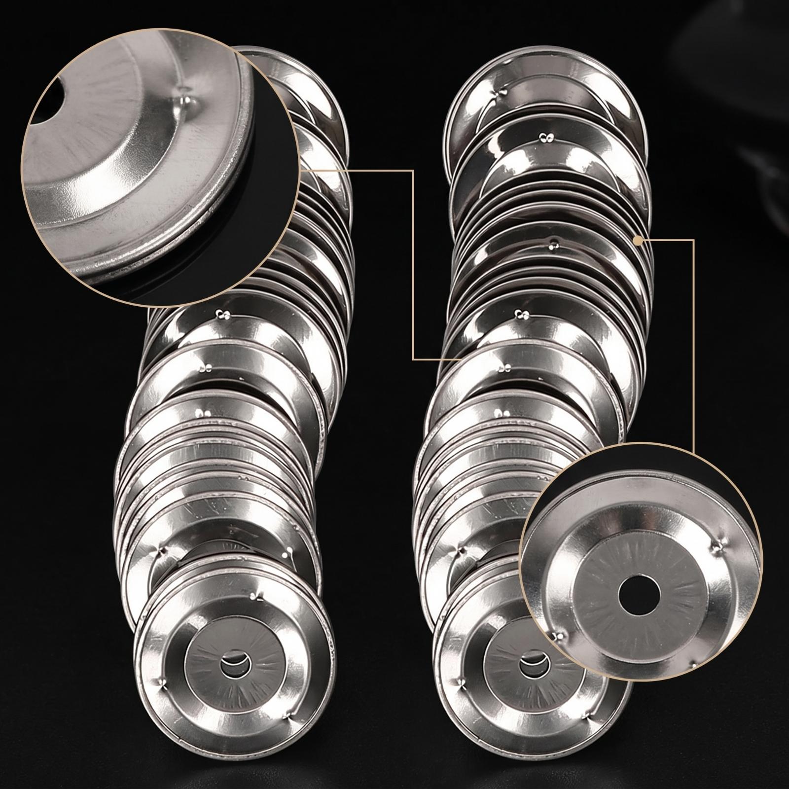 50 Campanas de Acero Redondas  - Musical Instrument Repair reseña y precio
