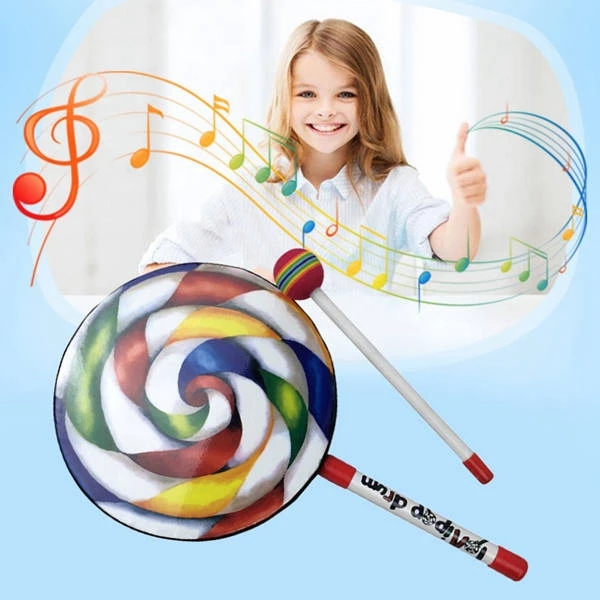 Tambor con forma de piruleta p - Musical Instrument Drawing reseña y precio