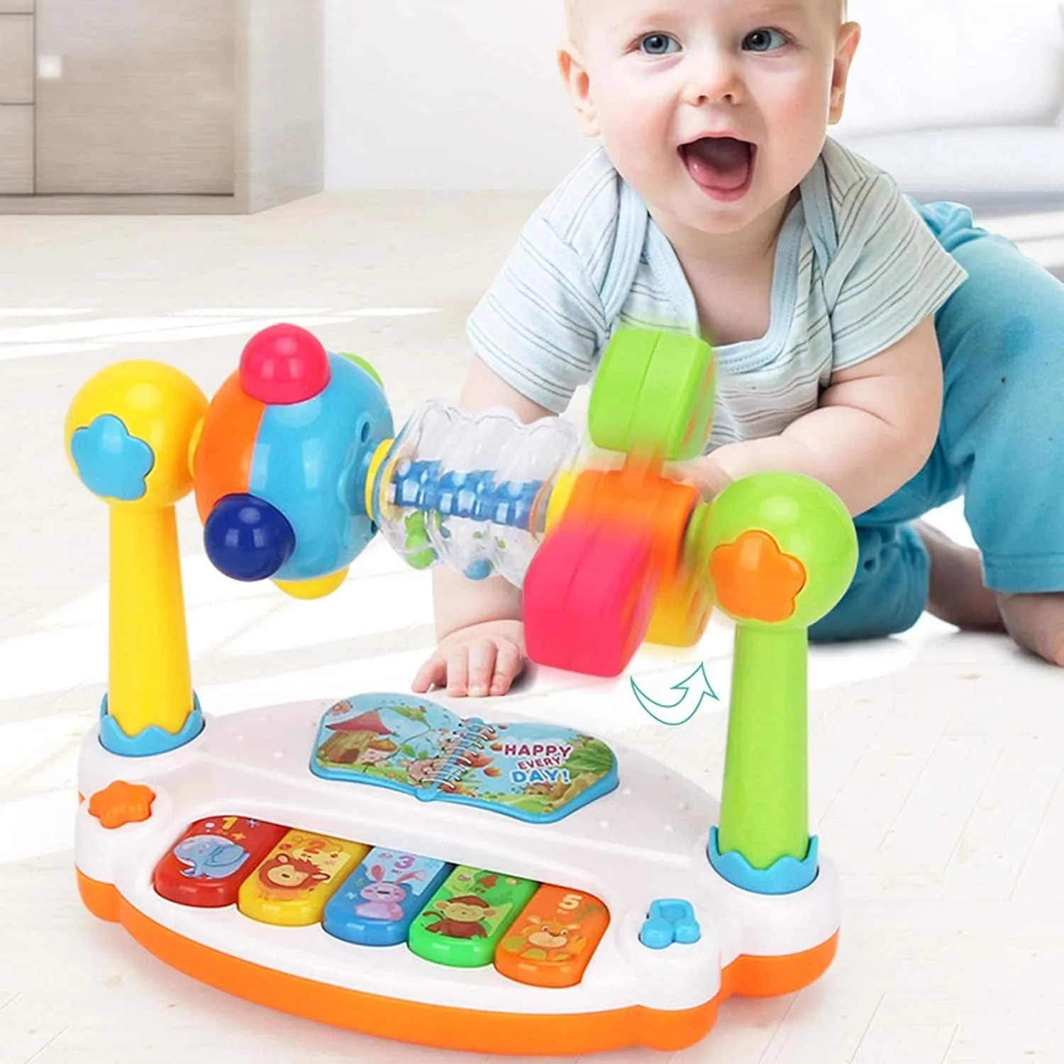 Juguetes para bebés, teclas de - Musical Instruments Names reseña y precio