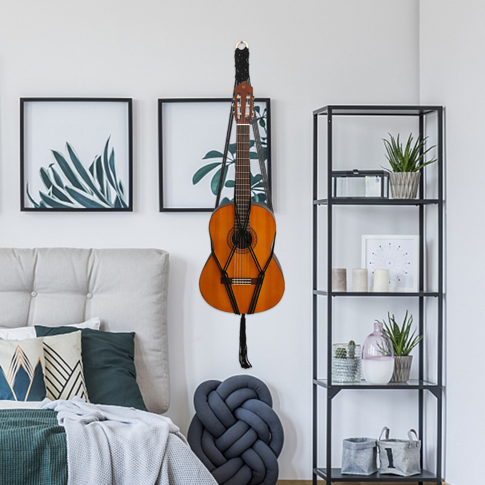 Soporte de pared de malla de a - Musical Instrument Net reseña y precio