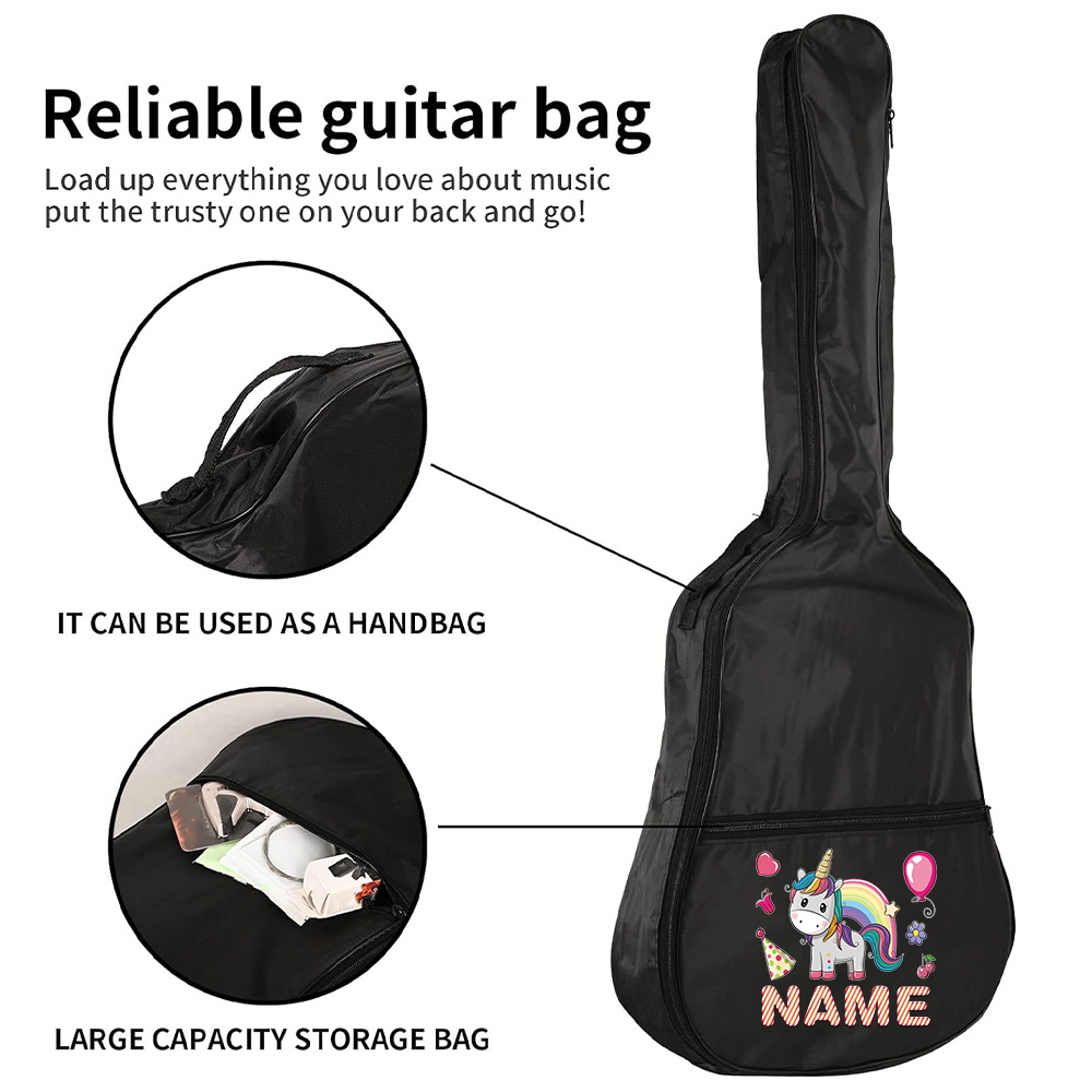 Bolsa de guitarra con nombre p - Musical Instrument With Name reseña y precio
