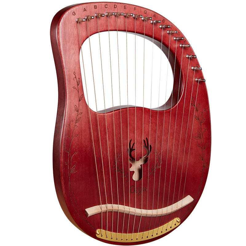 Lira de 16 Cuerdas, Arpa de Ma - Musical Instrument Lyre reseña y precio