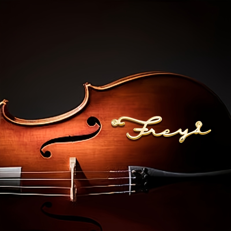 [Personalizado] Placas decorat - Musical Instrument With Name reseña y precio