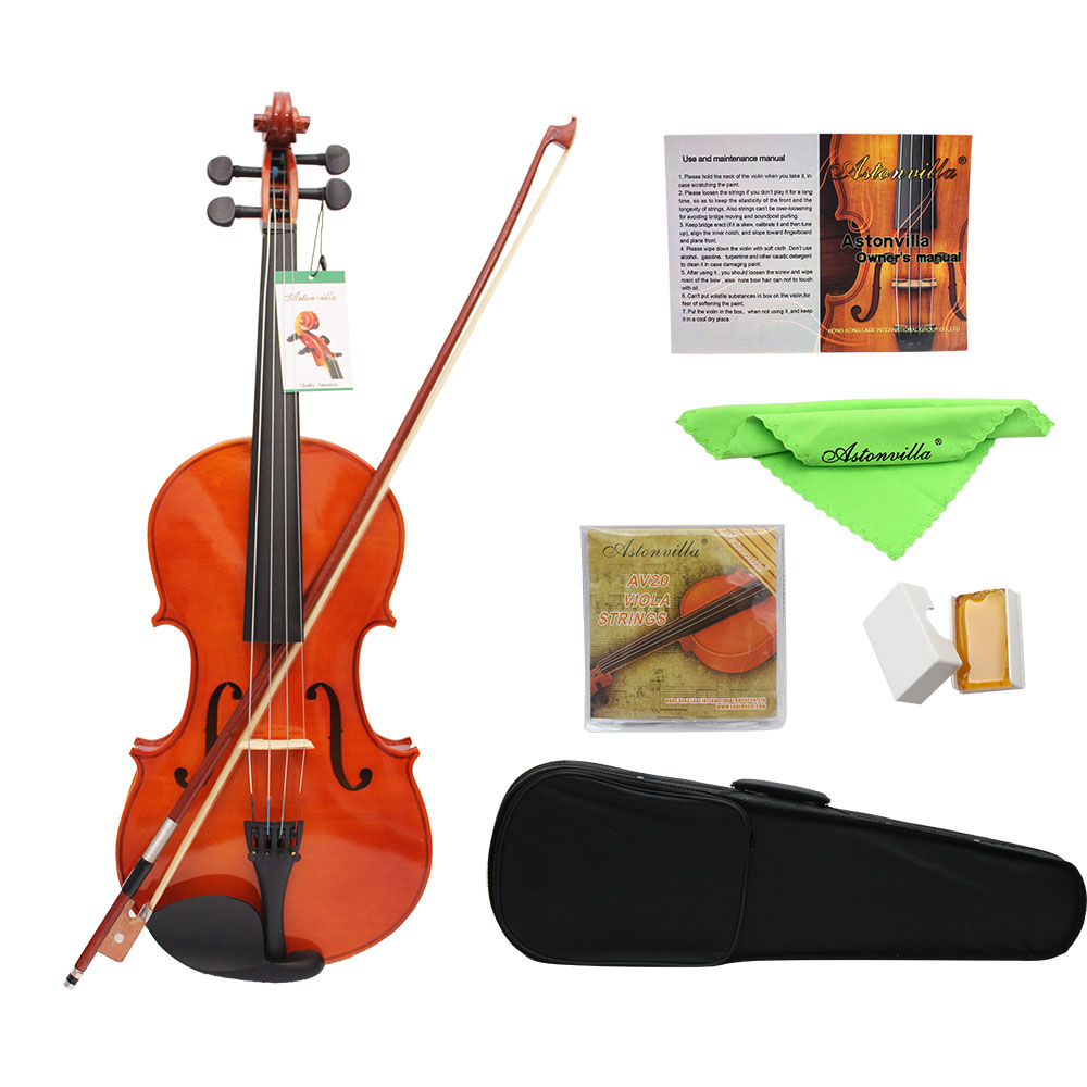 Viola de madera maciza de abet - Musical Instrument Viola reseña y precio