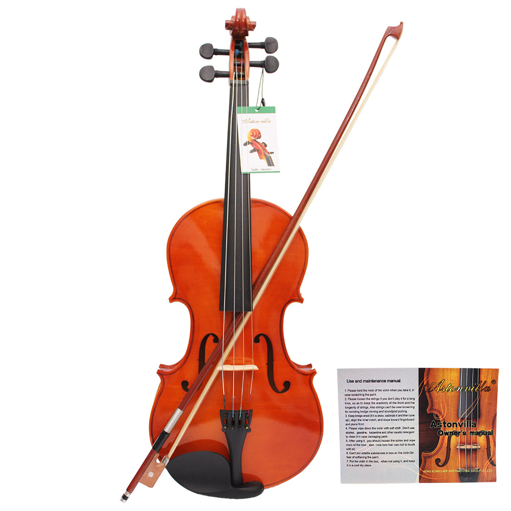 Viola de madera maciza de abet - Musical Instrument Viola reseña y precio