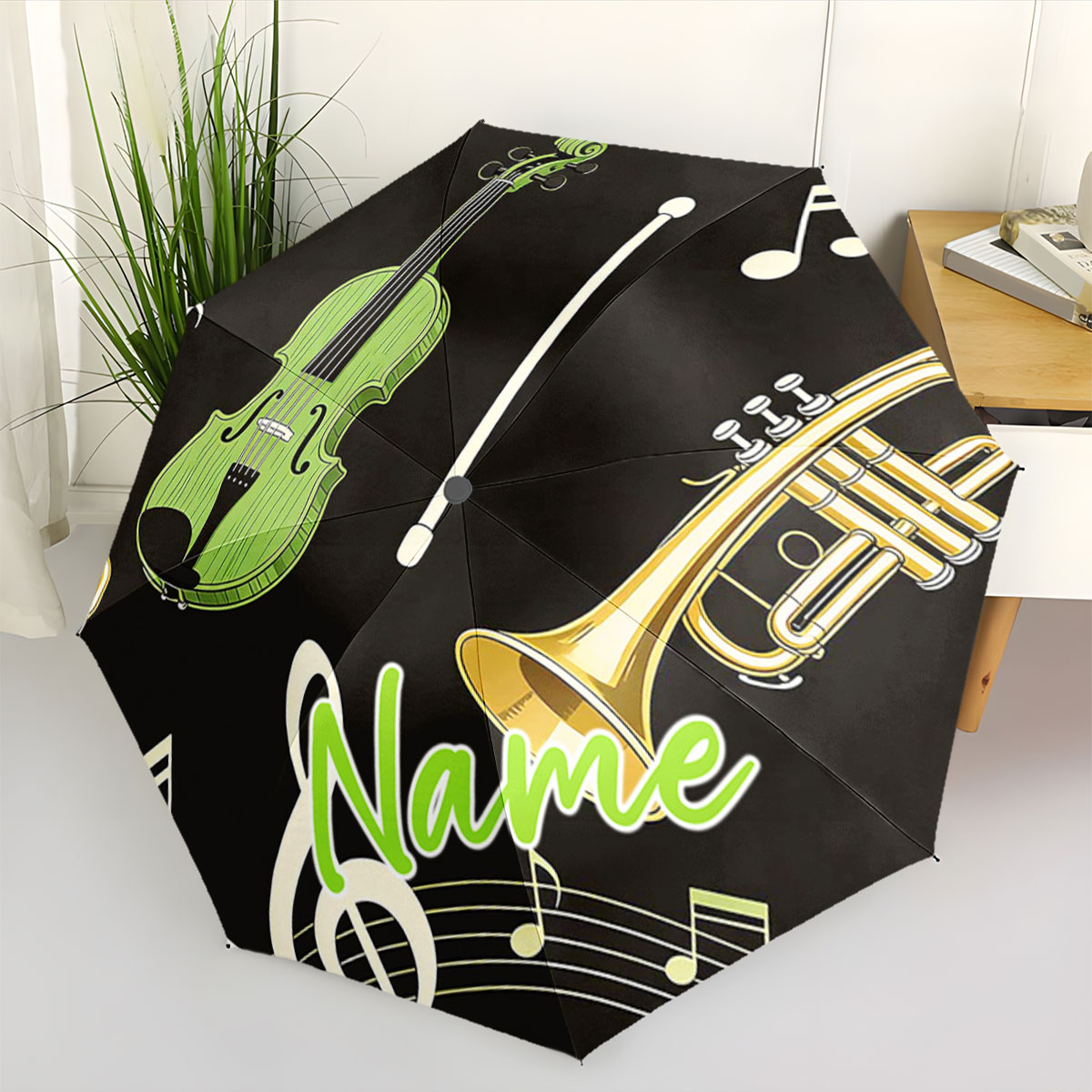 Paraguas con Diseño de Instrum - Musical Instrument With Name reseña y precio