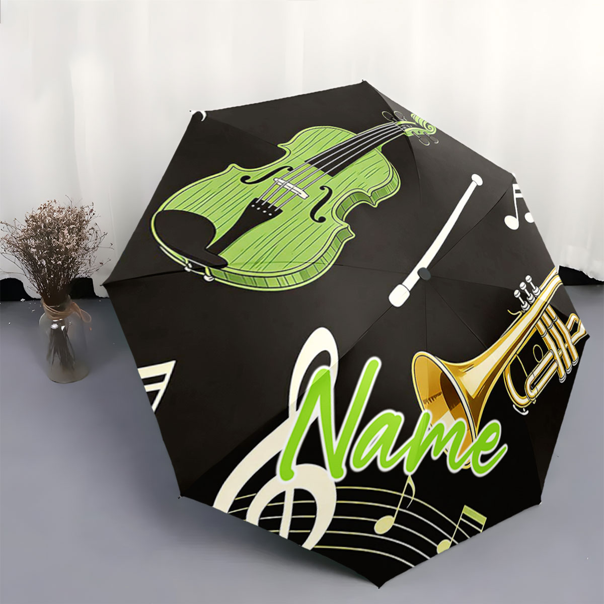 Paraguas con Diseño de Instrum - Musical Instrument With Name reseña y precio