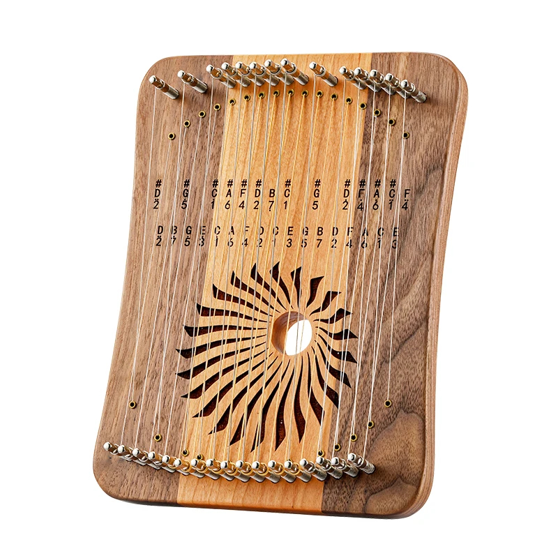 Hluru Lira de 31 cuerdas, Kaly - Musical Instrument Lyre reseña y precio