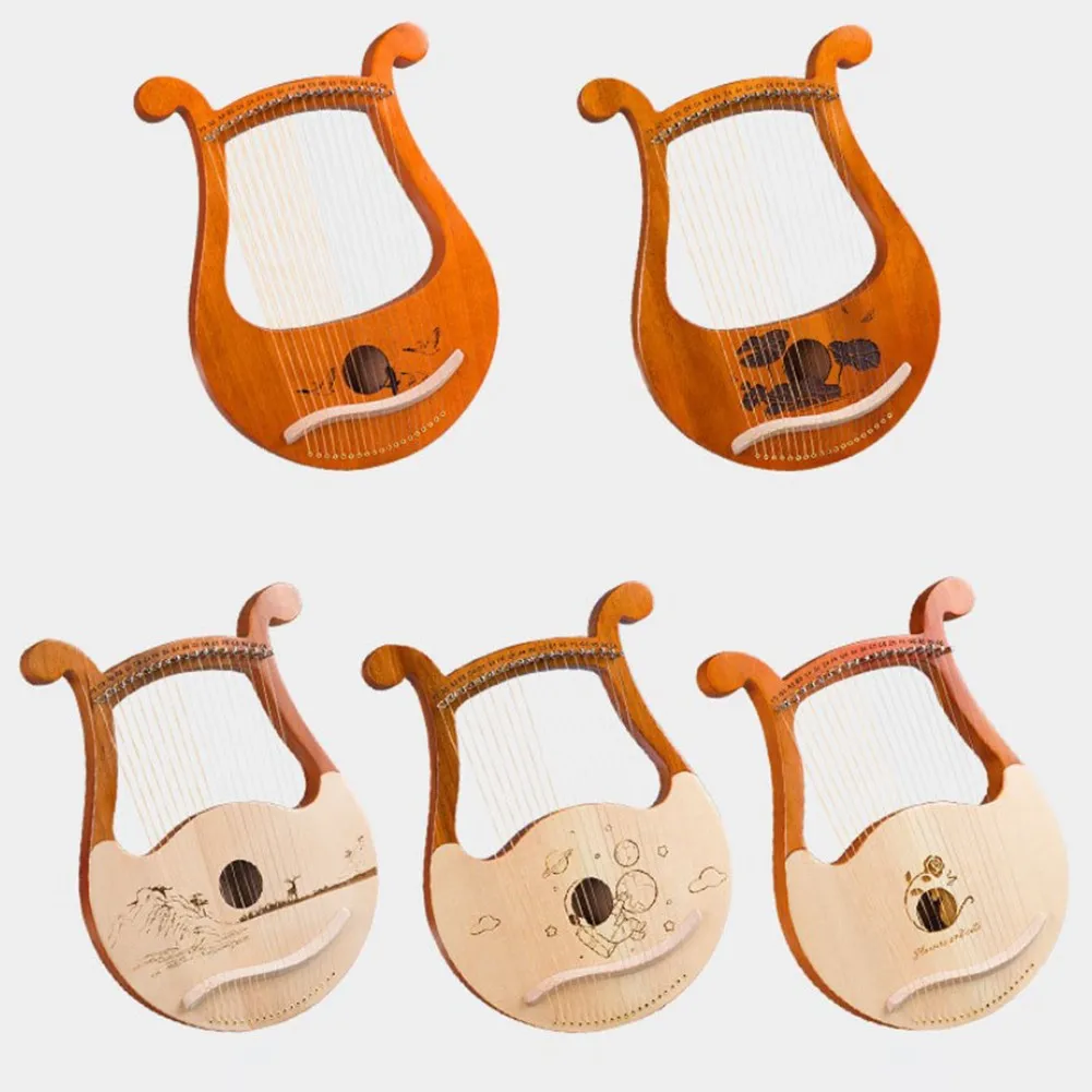 Arpa de Lira de 19 cuerdas de  - Musical Instrument Lyre reseña y precio