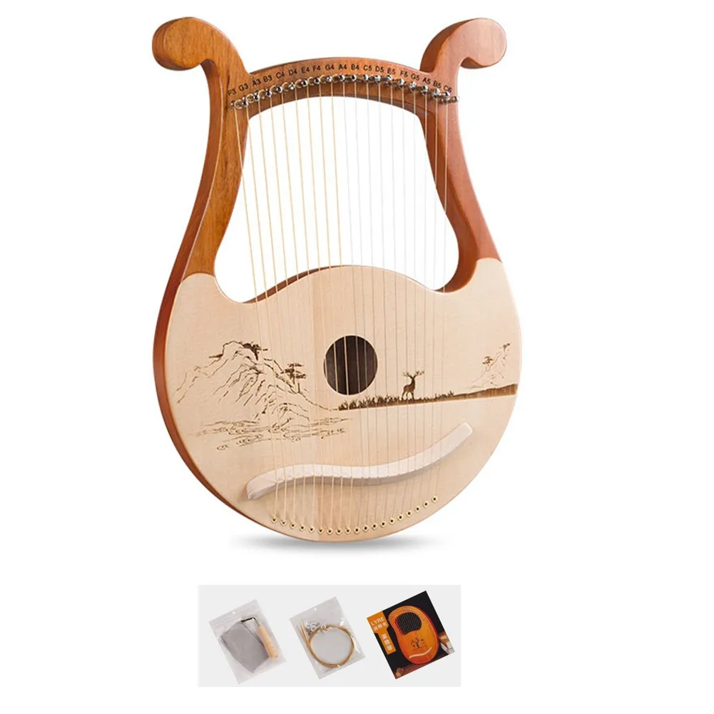 Arpa de Lira de 19 cuerdas de  - Musical Instrument Lyre reseña y precio